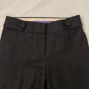 J. Crew favorite fit gray wool dress pants size 2